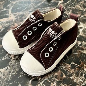 Corduroy Baby Shoes (Size 3)